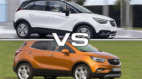 2018 Opel Crossland X vs 2016 Opel Mokka X - YouTube