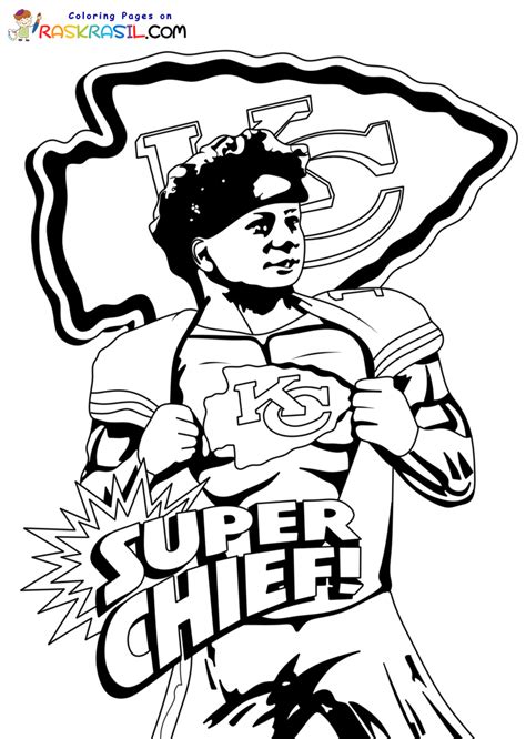 Kansas City Chiefs Coloring Pages