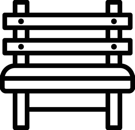 Bench Vector Icon Design Illustration 7604168 Vector Art at Vecteezy