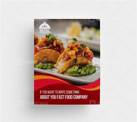 Taco Food Menu Template – Graphic Mega | Graphic Templates Store