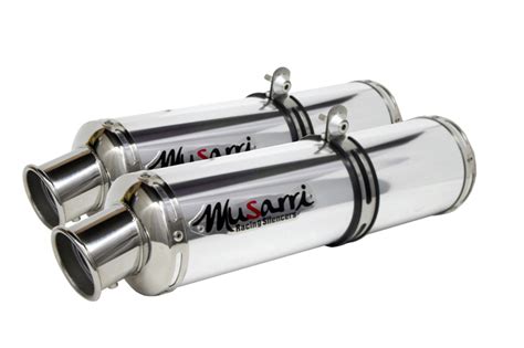 Suzuki SV1000 N/S 2003-2004-2005-2006 Musarri B/O Exhaust / Dual ...