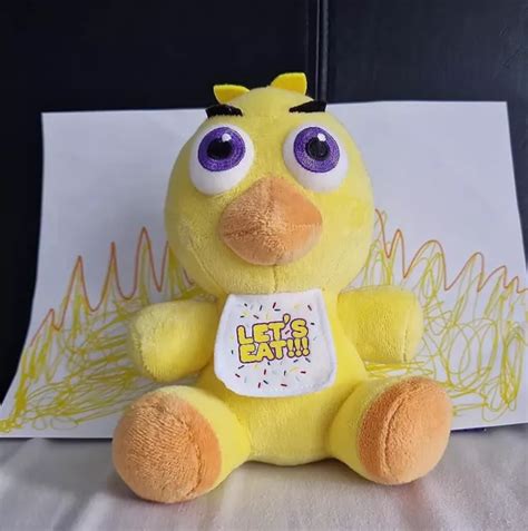 UK FIVE NIGHTS at Freddy's FNAF Plushies Nightmare Chica Duck Plush Toy ...
