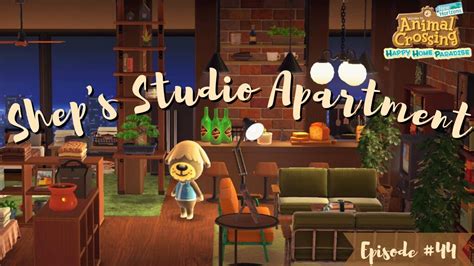 Shep's Studio Apartment | Happy Home Paradise Ep #44 | Animal Crossing ...