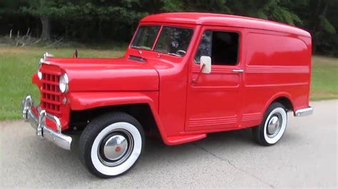 1950 Willys Panel Wagon - YouTube