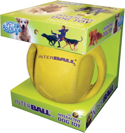 Pet Brands InterBall Interactive Dog Toy: Amazon.co.uk: Pet Supplies