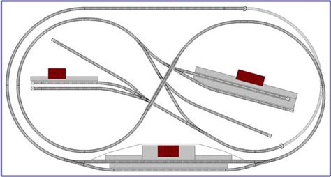 Complex N-gauge Layout with Fleischmann Tracks | Model train layouts, Model trains, Train layouts