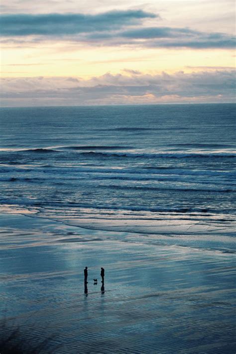 Nye Beach, Newport Oregon. - Aloeblu