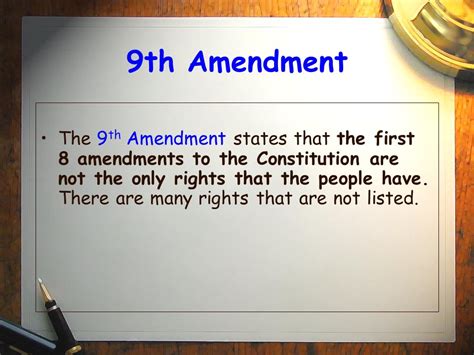 Ninth Amendment To The US Constitution Summary Examples, 58% OFF