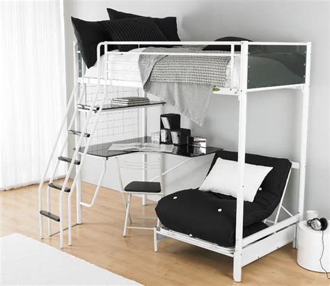 20 Cool Bunk Bed With Desk Designs