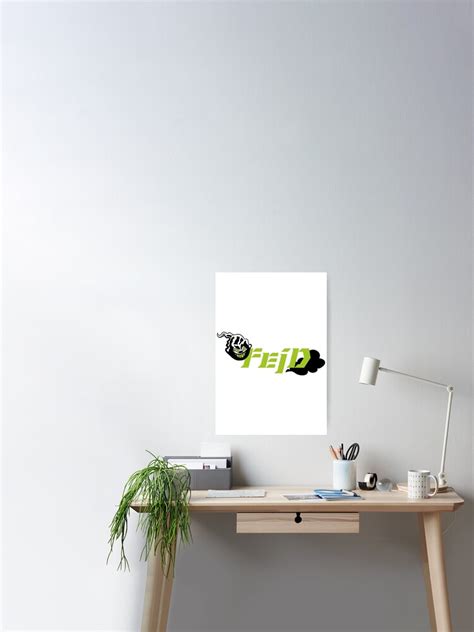 "Feid Merch Feid Logo" Poster for Sale by BenRyme | Redbubble