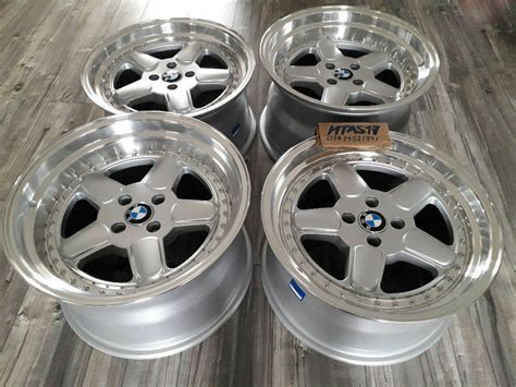 17" INCH ALLOY WHEELS BBS STYLE FOR BMW E30 AC SCHNITZER M3 DEEP DISHED ALLOYS 8.5/10J STANCE ...