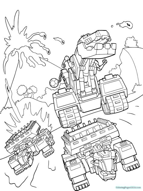 Dinotrux Coloring Pages - BubaKids.com