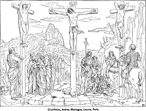 Jesus Crucifixion Coloring Pages at GetDrawings | Free download