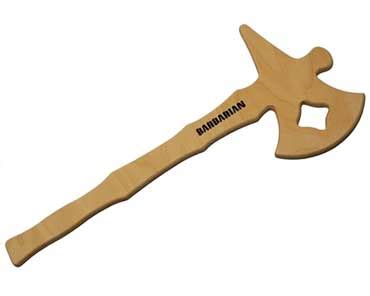 Get your Barbarian Axe Wooden Toy at Smith & Edwards!