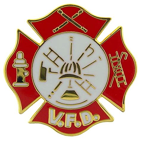 VFD Logo Pin Red 1" - Walmart.com