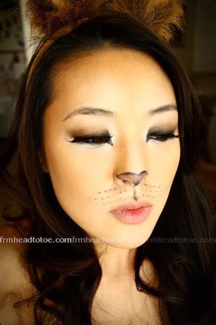 Lion Halloween Makeup Tutorial =^.^= - From Head To Toe