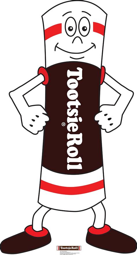 61'' Cardboard Standup | Tootsie roll, Tootsie, Cardboard cutout