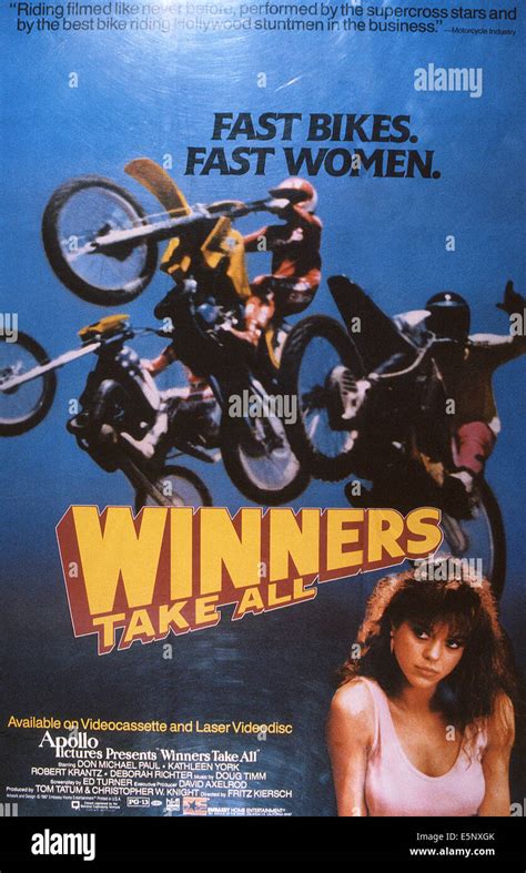 WINNERS TAKE ALL, US poster, Deborah Richter (bottom), 1987, © Embassy/courtesy Everett ...