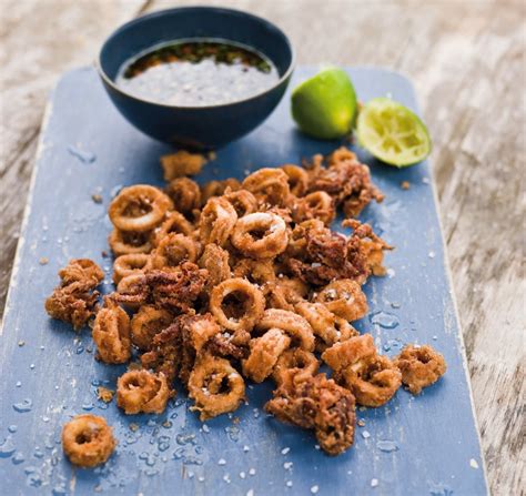 Crispy Five-Fragrance Calamari & Dipping Sauce | Williams-Sonoma Taste