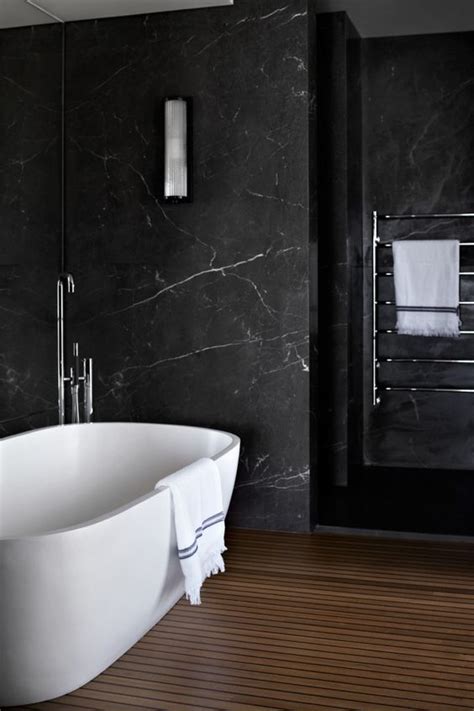 Join the Dark Side: Black Marble for Luxury Bathrooms | Maison Valentina Blog