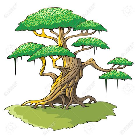 Jungle Tree Clipart