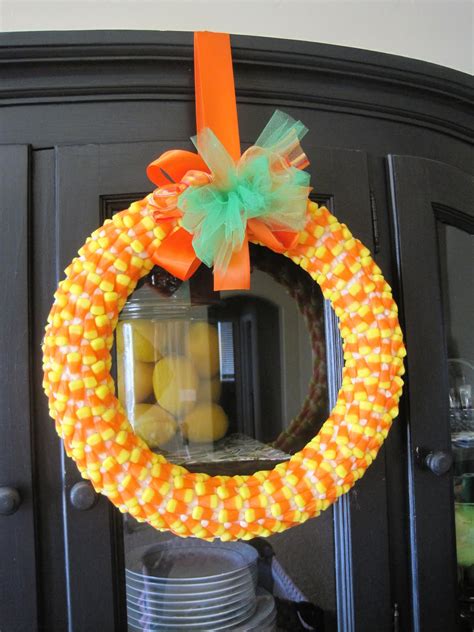 My Bella Mae: Candy Corn Wreath