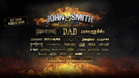 John Smith Rock Festival 2023 - 20/07/2023 (3 days) - Laukaa - Peurunka ...