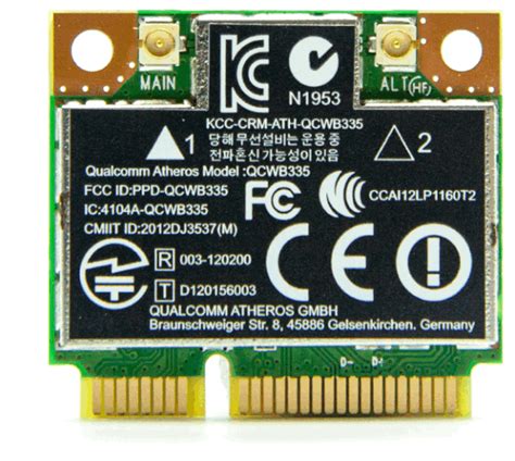 Qualcomm Atheros Wireless Network Adapter Driver Windows 8 - Adapter View