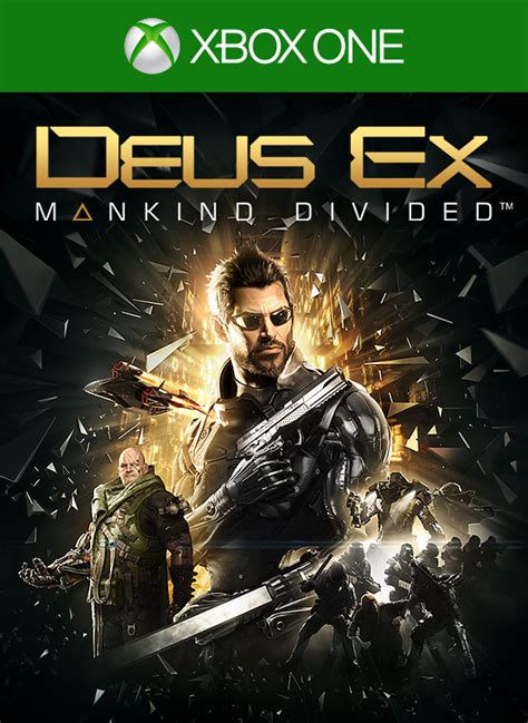 Deus Ex: Mankind Divided (2016) Xbox One box cover art - MobyGames