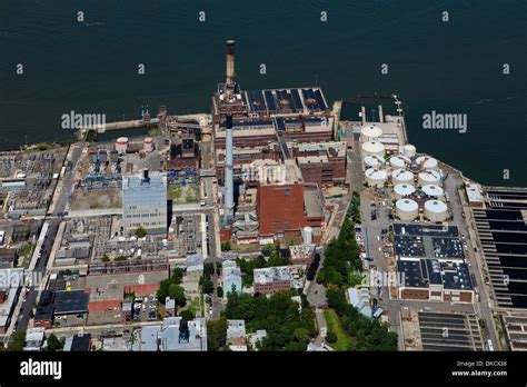 aerial photograph Brooklyn Navy Yard Cogeneration Facility, Brooklyn Stock Photo: 63593468 - Alamy