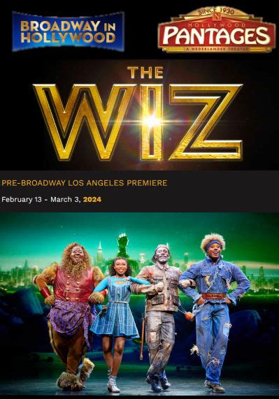 “Believe in Yourself” | The Wiz @ BIH/Pantages – Observations Along the Road