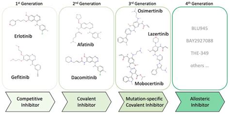 Evolution of EGFR tyrosine kinase inhibitors. | Download Scientific Diagram