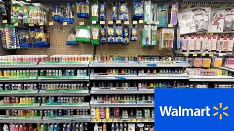 WALMART ARTS AND CRAFTS SECTION - ART PAINT PAINTING CRAFT ITEMS SHOPPING (STORE WALK THROUGH ...