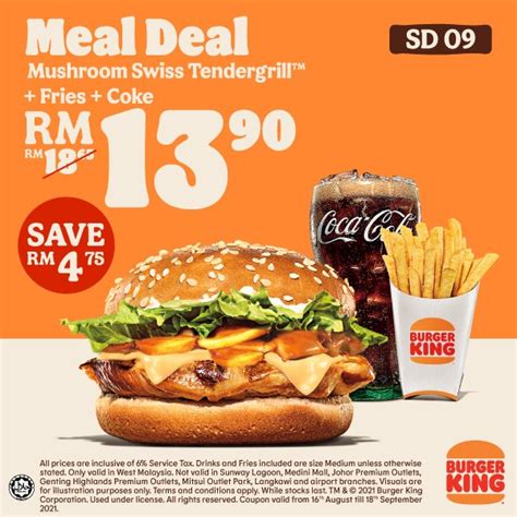 Now till 18 Sep 2021: Burger King Coupons Promo - EverydayOnSales.com