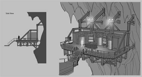 ArtStation - Batman Season 2 - Batcave, Gray Rogers | Batcave, Batman redesign, Batman