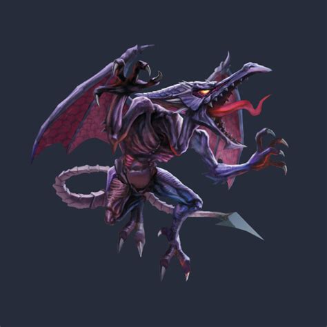 Ridley Banner SSBU Artwork - Ridley - T-Shirt | TeePublic