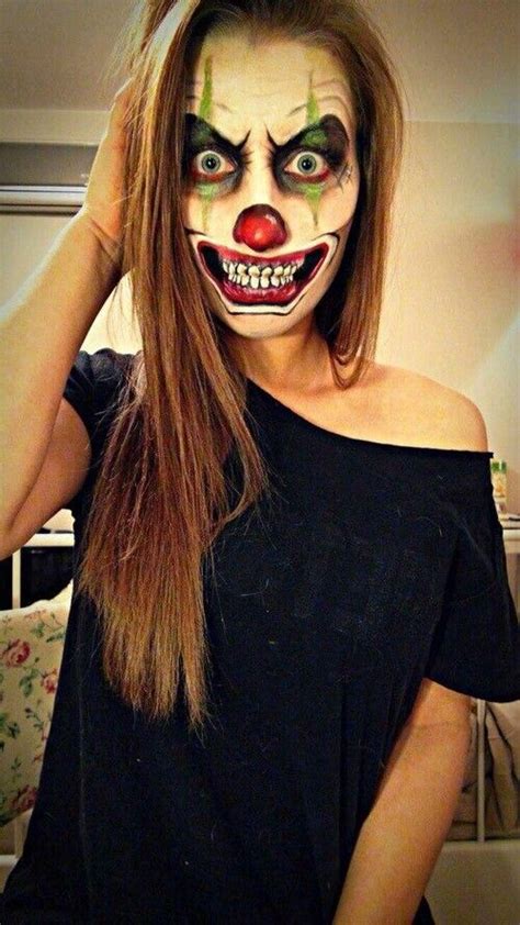 Payasa | Maquillaje de payaso, Maquillaje halloween hombre payaso, Maquillaje de halloween mujer