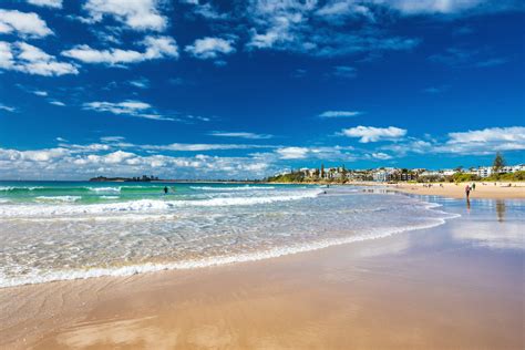 Mooloolaba beach - a famous tourist destination in Queensland ...