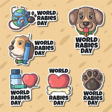 World Rabies Day Concept Set 9654750 Vector Art at Vecteezy