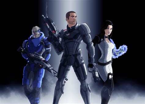 Mass Effect Shepard's Squad by BOGUS-15 on DeviantArt