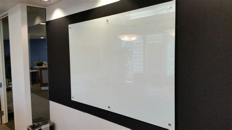 Glass whiteboard installation 8x4 - Hedgehog Home Services, LLC