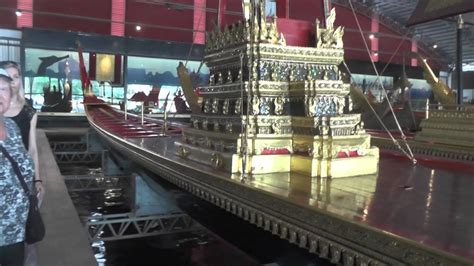 Thailand Royal Navy Barge Museum - YouTube