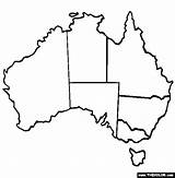 Australia Coloring Page  Free Online sketch template