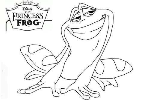 Coloring Pages Princess And The Frog - Free Printable Templates