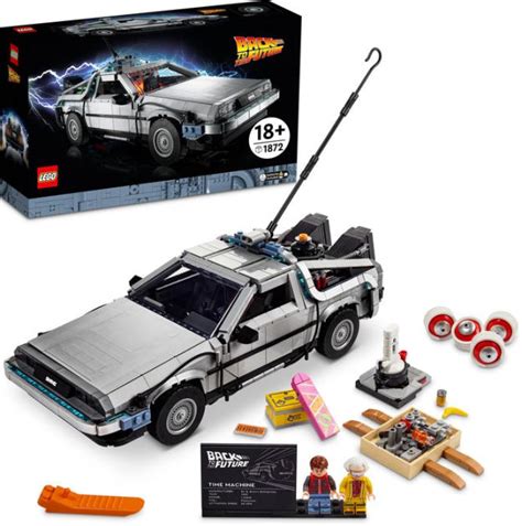 LEGO Icons Back to the Future DeLorean Time Machine 10300 by LEGO ...