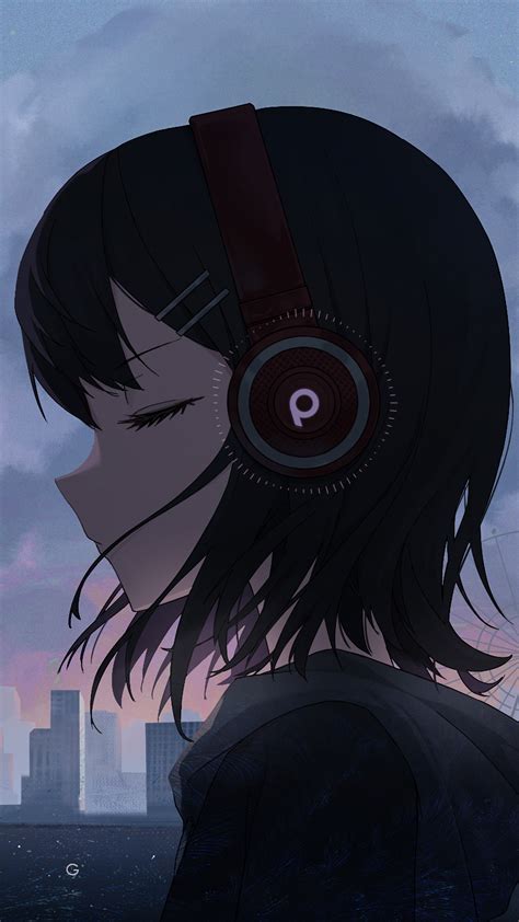 Details 75+ anime girl listening to music - in.coedo.com.vn