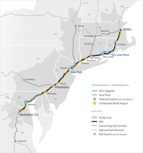 Amtrak Northeast Regional Map – Map Of The Usa With State Names