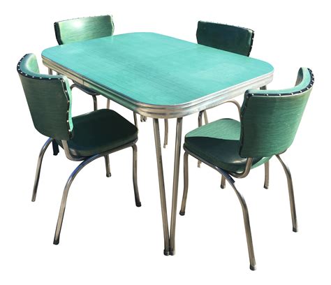 SOLD!!!! - $428 (was $775) - 1960s Mid Century Retro Chrome Formica ...