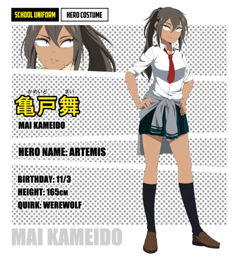 |BNHA OC| Mai Kameido by Nihonana on DeviantArt My Hero Academia ...