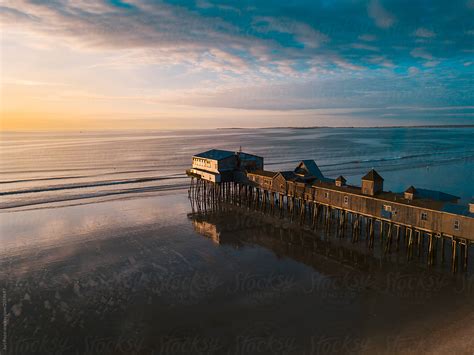 "Old Orchard Beach Pier, Maine" by Stocksy Contributor "Studio ...